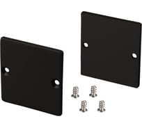Глухая заглушка Arlight SL-LINE-3638-LW BLACK 0 38716