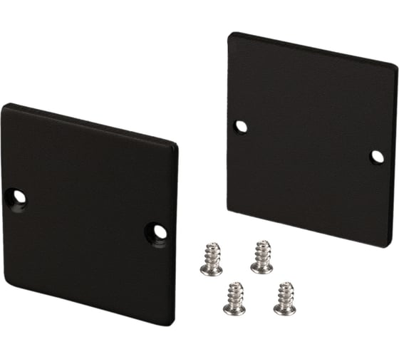 Глухая заглушка Arlight SL-LINE-3638-LW BLACK 0 38716