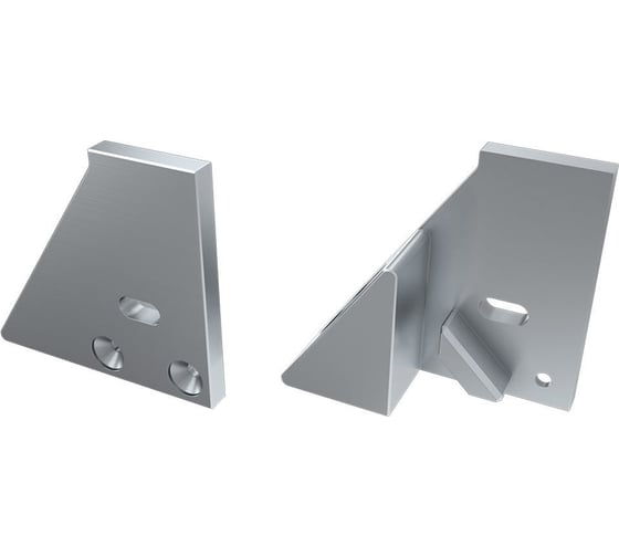 Левая заглушка Arlight для ALM-GLASS-10 с опорой, с отверстием 0 26738 1