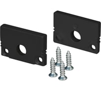 Заглушка Arlight SL-SLIM20-H13 BLACK с отверстием 0 37513