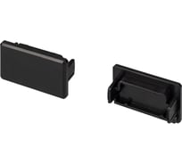 Глухая заглушка Arlight PLS-LOCK-H16-SMT черная 0 33645