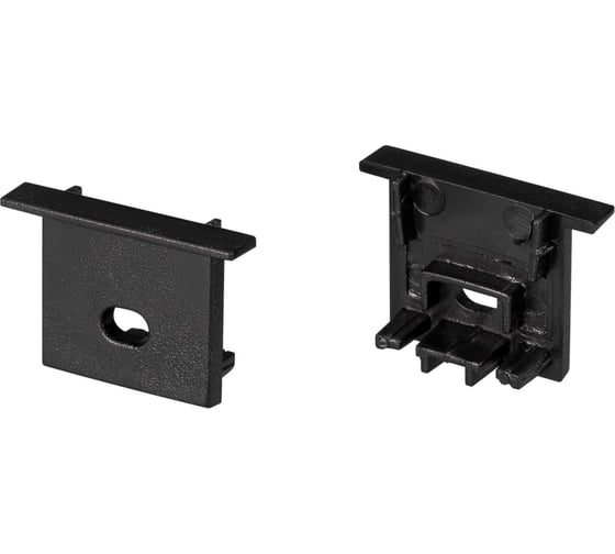 Заглушка Arlight SL-COMFORT-1716-F BLACK c отверстием 0 31775
