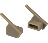 Комплект заглушек Arlight SL-MINI-SHELF-H9 OLIVE GREY 0 38811
