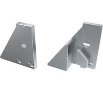 Правая заглушка Arlight для ALM-GLASS-6 с опорой, с отверстием 0 26732