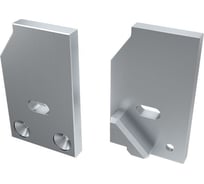 Правая заглушка Arlight для ALM-GLASS-10 с отверстием 0 26736