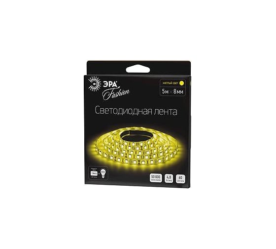 Светодиодная лента LS3528-60LED-IP20-Y ЭРА 613528 C0043023