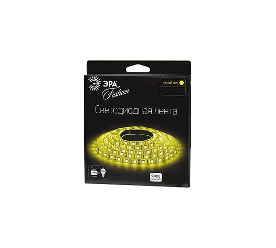 Светодиодная лента LS3528-120LED-IP20-Y ЭРА 613641 C0044031 желтый цвет