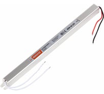 Блок питания MAKSILED 12В, 48Вт, IP20, 4A, 313x18x18мм, металл MLPS-NW-48-12-UT