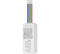 Контроллер MAKSILED 5-24В, 1024pix, SPI, управление по Bluetooth, без пульта, IP40, 56x25x14мм, SP110E