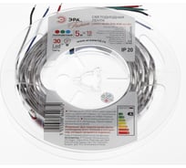 Светодиодная лента ЭРА LS5050-30LED-IP20-RGB-eco-5m 641736 Б0002343