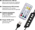Лампа кольцевая светодиодная 30 см, 16 Вт, 2700-6400 К+RGB TDM ELECTRIC, штатив настольный, диммер, ПДУ, USB SQ0373-0303 3