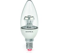 Светодиодная лампа Supra LED SL-LED-CR-CN-4W/3000/E14