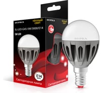 Светодиодная лампа Supra LED SL-LED-G45-5W/3000/E14