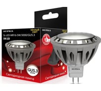 Светодиодная лампа Supra LED SL-LED-MR16-5W/3000/GU5.3