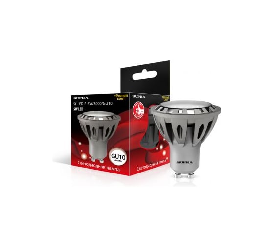Светодиодная лампа Supra LED SL-LED-R-3W/3000/GU10