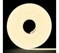 Неоновая светодиодная лента MAKSILED 5м, 6x12мм, 12В, 10.5Вт/м, 110 LED/m, IP33 (СИЛИКОН), теплый белый, ML-NF-PR-6mm-L50-WW