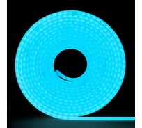 Неоновая светодиодная лента MAKSILED 5м, 6x12мм, 12В, 10.5Вт/м, 110 LED/m, IP33 (СИЛИКОН), бирюзовый, ML-NF-PR-6mm-L50-Turquoise