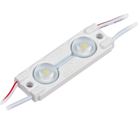 Светодиодный модуль Donled 0.96Вт, 12В, IP65, SMD2835 2LED, 86лм, холодный белый, 20 шт./гирлянда DL2W-L-HP