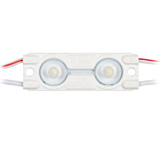 Светодиодный модуль Donled 0.96Вт, 12В, IP65, SMD2835 2LED, 86лм, холодный белый, 20 шт./гирлянда DL2W-L-HP