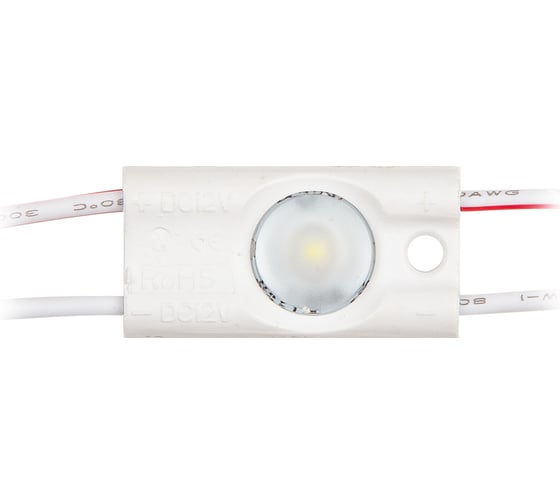 Светодиодный модуль Donled 0.48Вт, 12В, IP65, SMD2835 1LED, 43лм, холодный белый, 20 шт./гирлянда DL1W-L-HP