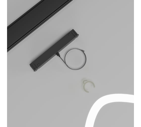 Коннектор для шинопровода Elektrostandard Slim Magnetic Full light черный a062094