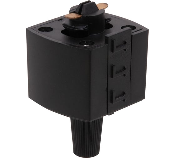Коннектор для однофазного шинопровода Elektrostandard 85120/00 черный a060757