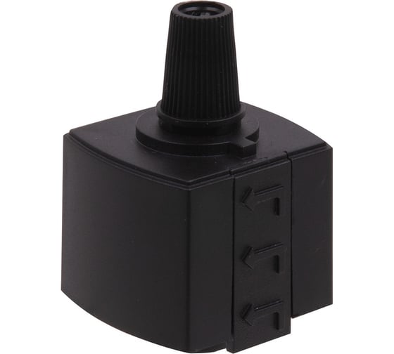 Коннектор для однофазного шинопровода Elektrostandard 85120/00 черный a060757
