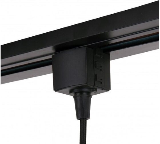 Коннектор для однофазного шинопровода Elektrostandard 85120/00 черный a060757