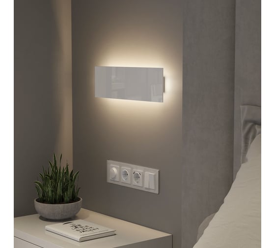 Настенный светодиодный светильник Elektrostandard Favorit Light белый a061404