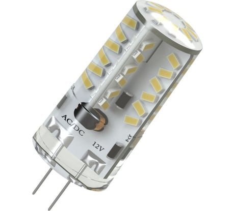 Лампа светодиодная XF-G4-57-S-3W-3000K-12V X-flash 45495