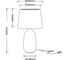 Декоративная настольная лампа ARTE LAMP SHAULA A4311LT-1WH 5