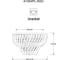 Потолочная люстра ARTE LAMP ELLA A1054PL-9GO 7