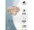 Потолочная люстра ARTE LAMP ELLA A1054PL-9GO 2
