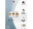 Подвесная люстра ARTE LAMP ALYA A1053SP-10PB 2