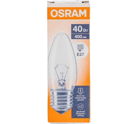 Лампа накаливания CLASSIC B CL 40W E27 OSRAM 4008321788580