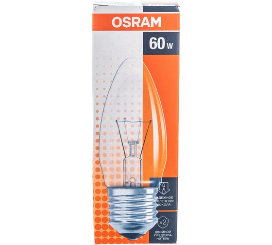Лампа накаливания CLASSIC B CL 60W E27 OSRAM 4008321665973