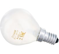 Лампа накаливания CLASSIC P FR 60W E14 OSRAM 4008321411501