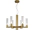 Подвесная люстра Crystal lux OTONO SP6+1 BRASS/TRANSPARENTE 2