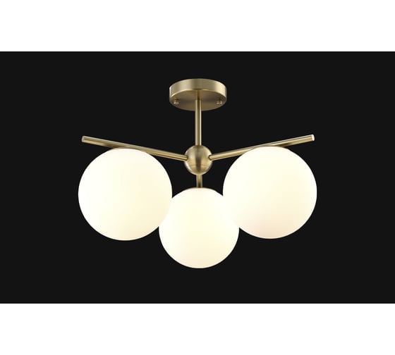 Люстра на штанге Crystal lux FELIZ SP-PL3 BRONZE/WHITE