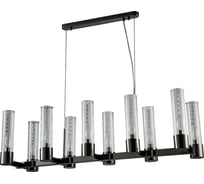 Подвесная люстра Crystal lux OTONO SP10 L980 BLACK CHROMIUM/TRANSPARENTE