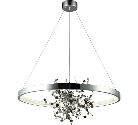 Подвесная люстра Crystal lux GARDEN SPLED+4 D800 CHROME