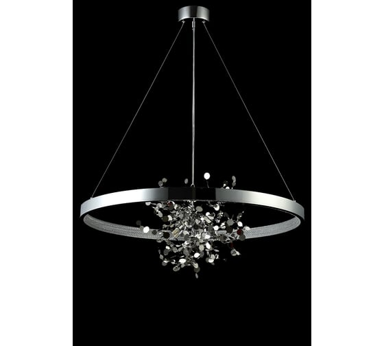 Подвесная люстра Crystal lux GARDEN SPLED+4 D800 CHROME