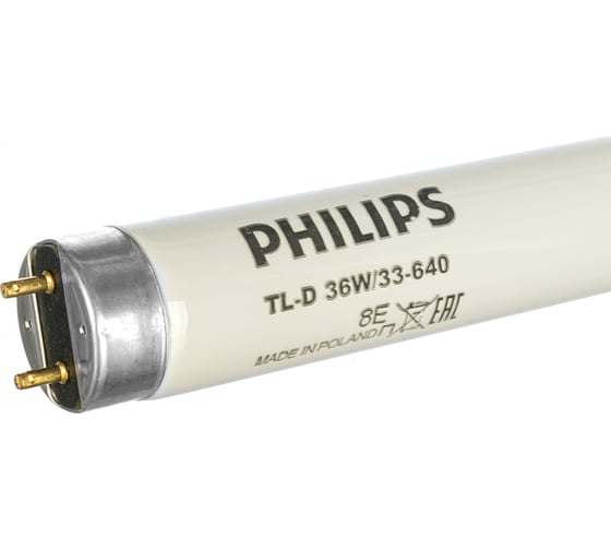 Лампа люминесцентная TL-D 36W/33-640 G13 T8 PHILIPS 872790081582500 928048503351