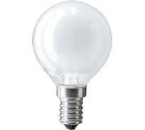 Лампа накаливания P45 60W E14 230V FR PHILIPS 871150006757950