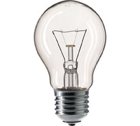 Лампа накаливания A55 60W E27 230V CL PHILIPS 871150035456384