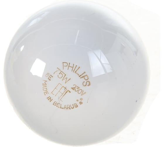 Лампа накаливания A55 75W E27 230V FR PHILIPS 871150035474784