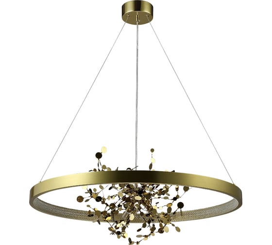 Подвесная люстра Crystal lux GARDEN SPLED+4 D800 GOLD