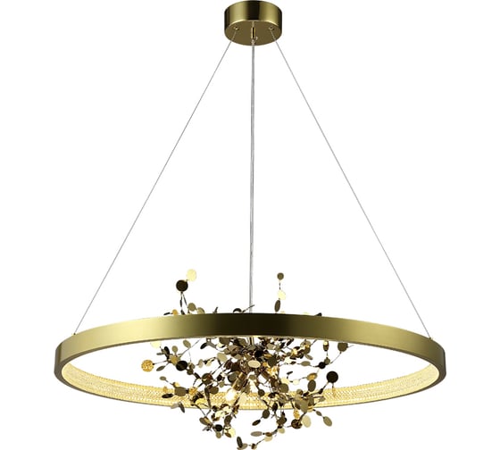 Подвесная люстра Crystal lux GARDEN SPLED+4 D800 GOLD