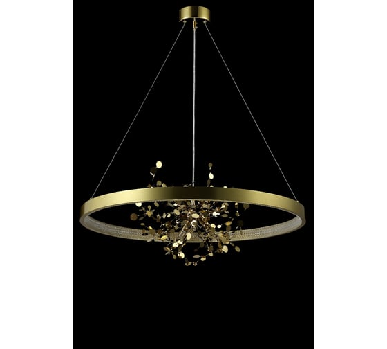 Подвесная люстра Crystal lux GARDEN SPLED+4 D800 GOLD