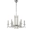 Подвесная люстра Crystal lux AURELIO SP6 GOLD+CHROME/TRANSPARENT 1